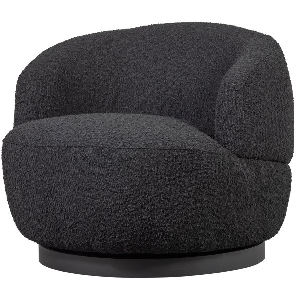 Image of WOOLLY ROTATION ARMCHAIR ANTHRACITE