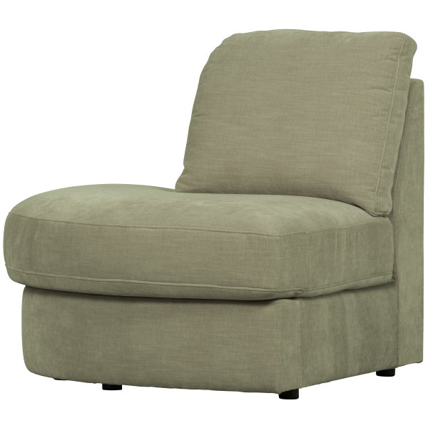 Image of FAMILY 1-SEATER ELEMENT ROUND CORNER LEFT GREEN