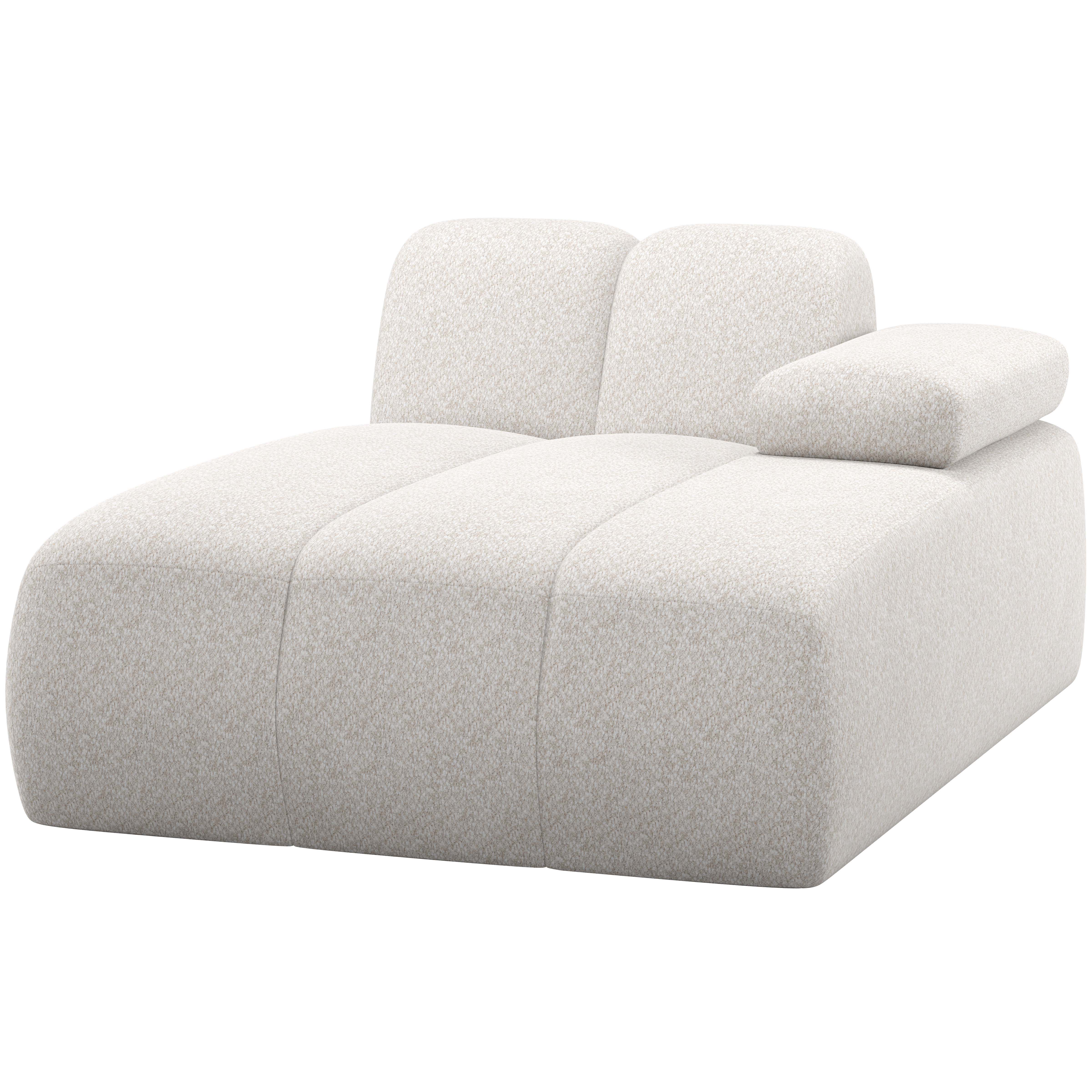 Élément chaise longue droite