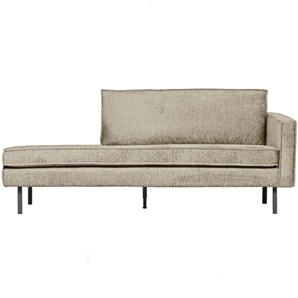 Afbeelding van RODEO DAYBED RECHTS STRUCTURE VELVET WHEATFIELD