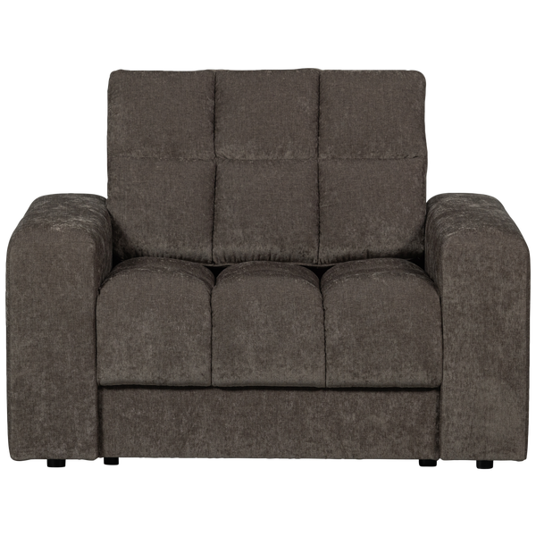 Image of SECOND DATE ARMCHAIR VINTAGE WARM GREY