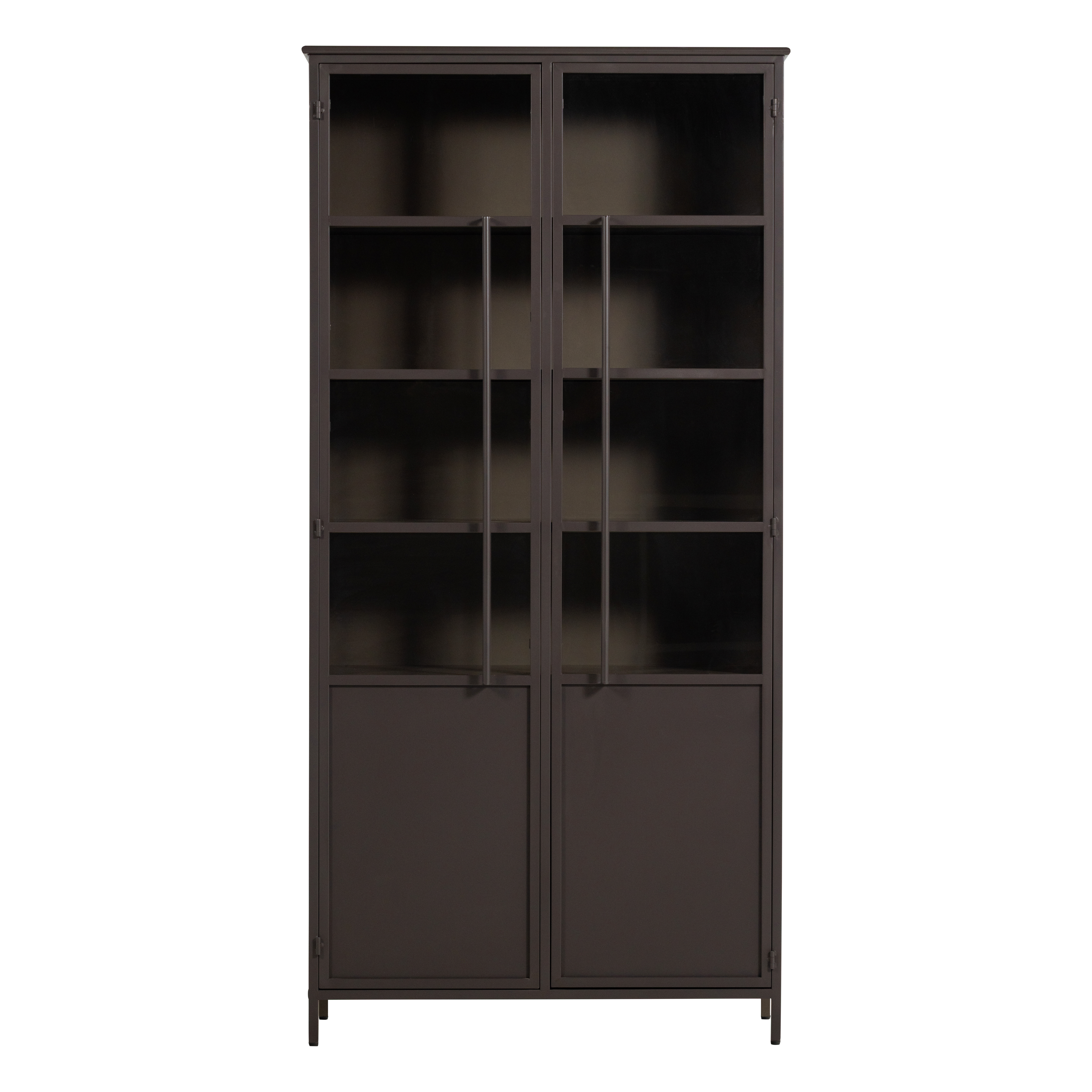 375041-D_01_VS_WP_Exhibit_XL_2_deurs_vitrinekast_metaal_donkerbruin_F1.png?auto=webp&format=png&width=1500&height=1500