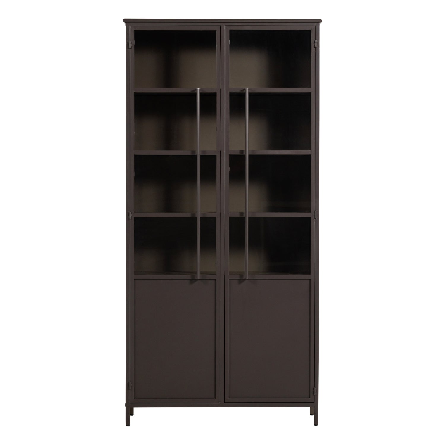 375041-D_01_VS_WP_Exhibit_XL_2_deurs_vitrinekast_metaal_donkerbruin_F1.png?auto=webp&format=png&width=1500&height=1500