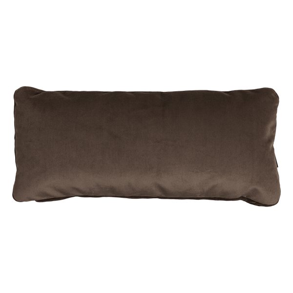 Image of MOJO CUSHION VELVET BROWN