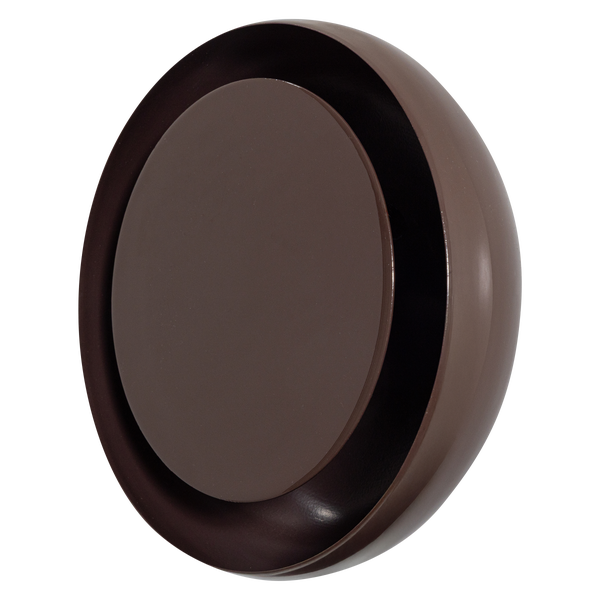 Afbeelding van GLOOMY WANDLAMP ROND METAAL BRUIN