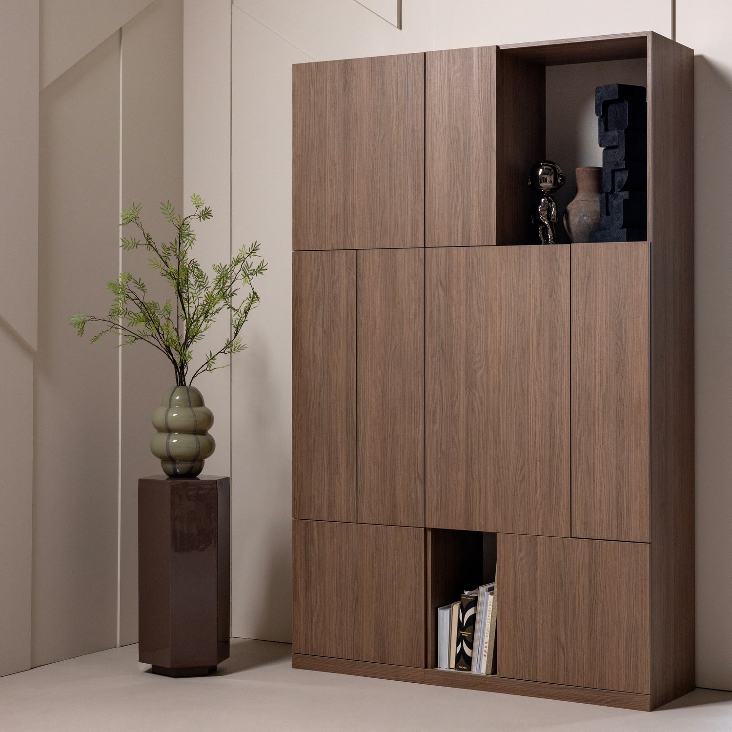 378144-W__378143-W__377478-G__378007-B_01_SF_WP_Build_wandkast_eiken_decor_bruin_Kency_vaas_Rexo_Isan_vierkant.jpg?auto=webp&format=png&width=1500&height=1500