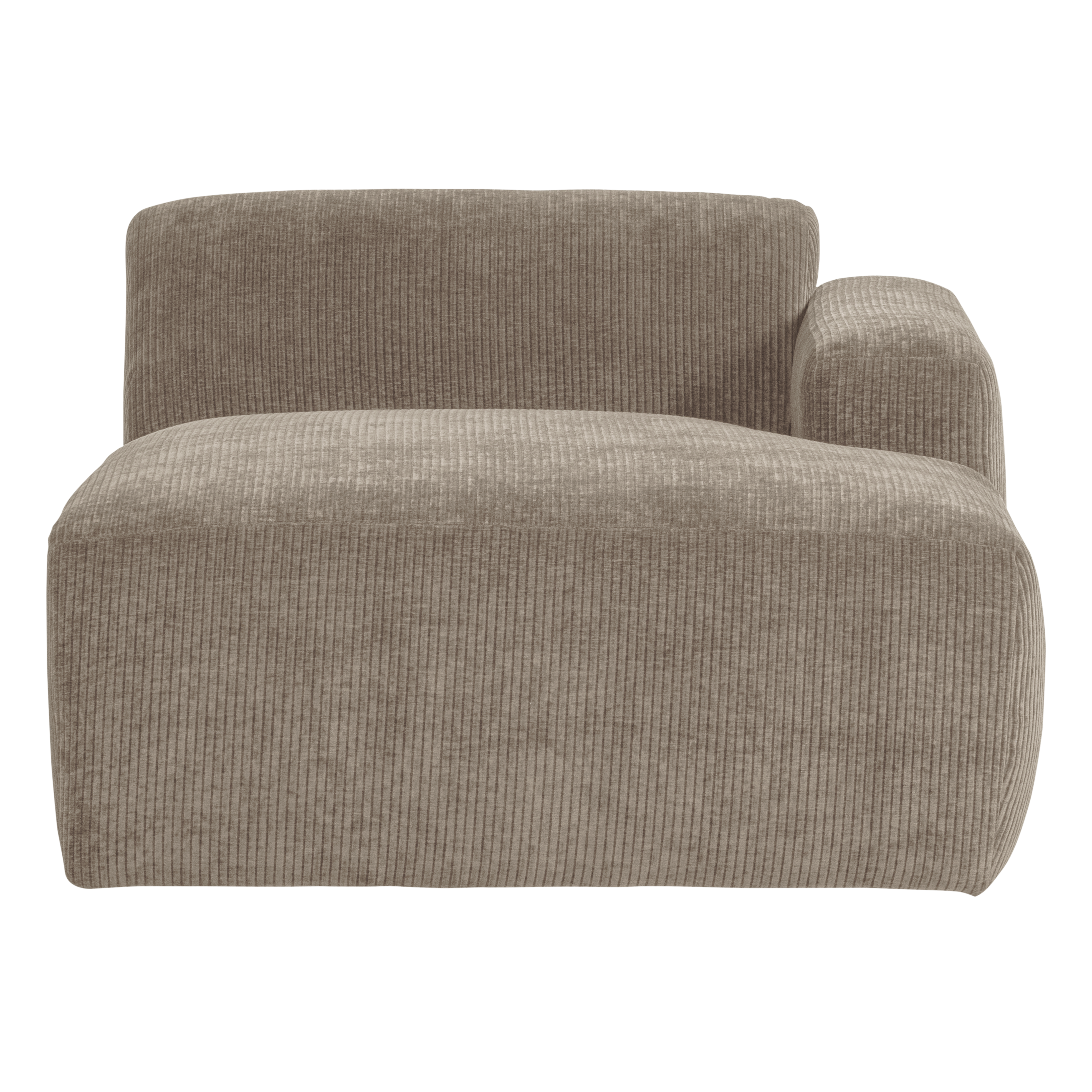 Élément chaise longue droite