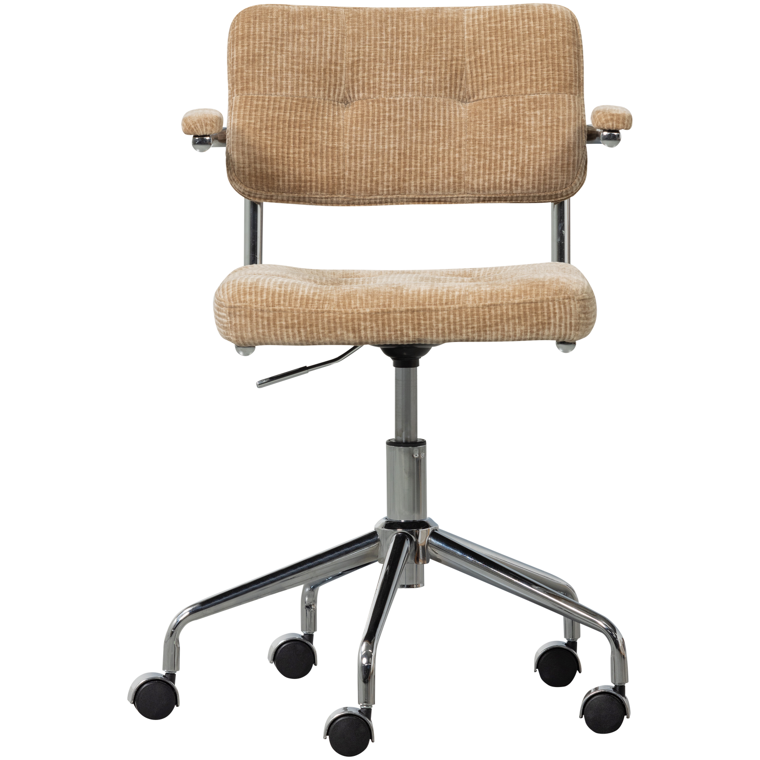 377538-D-02_VS_FA_Kova_bureaustoel_geweven_ribstof_donkerzand_F1.png?auto=webp&format=png&width=1500&height=1500