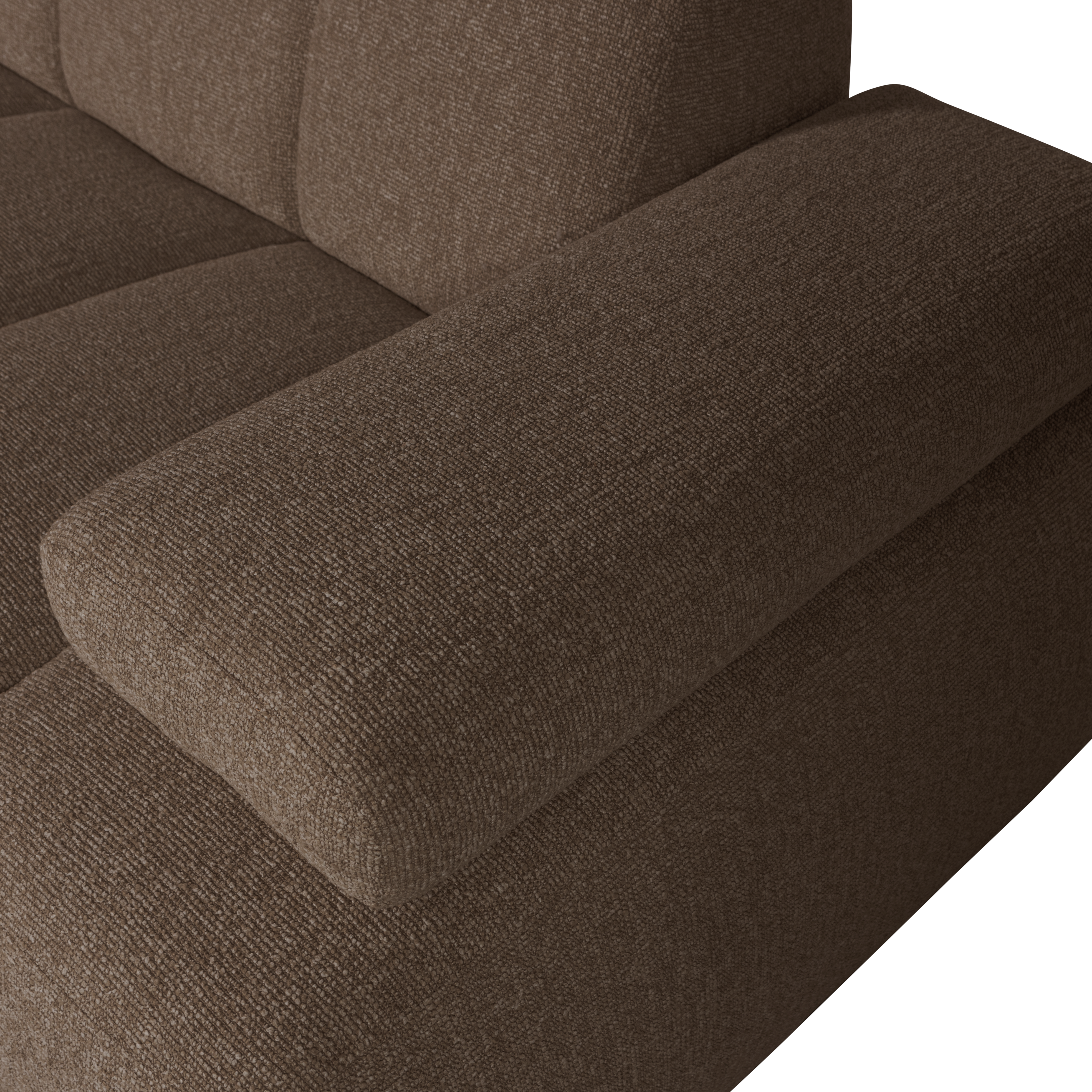 377455-BM-01_VS_WE_Mojo_1_5_zits_met_arm_rechts_boucle_bruin_melange_detail.png?auto=webp&format=png&width=1500&height=1500