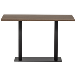 Double pied carré tubulaire