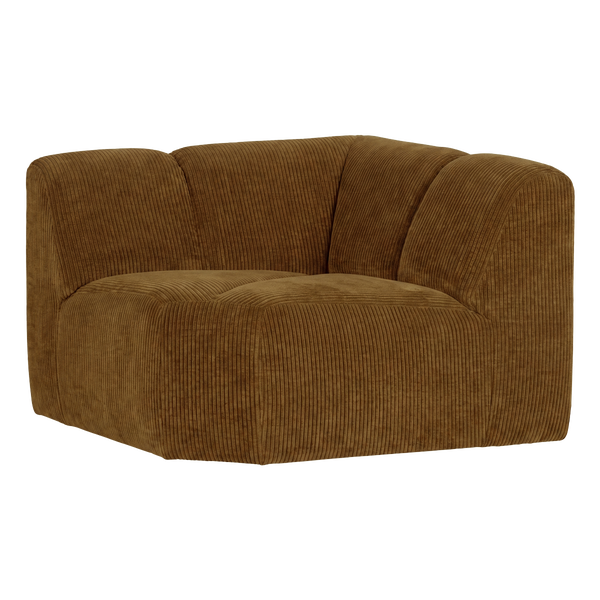 Image of MOJO CORNER ELEMENT STRAIGHT RIB FABRIC HONEY YELLOW [fsc]