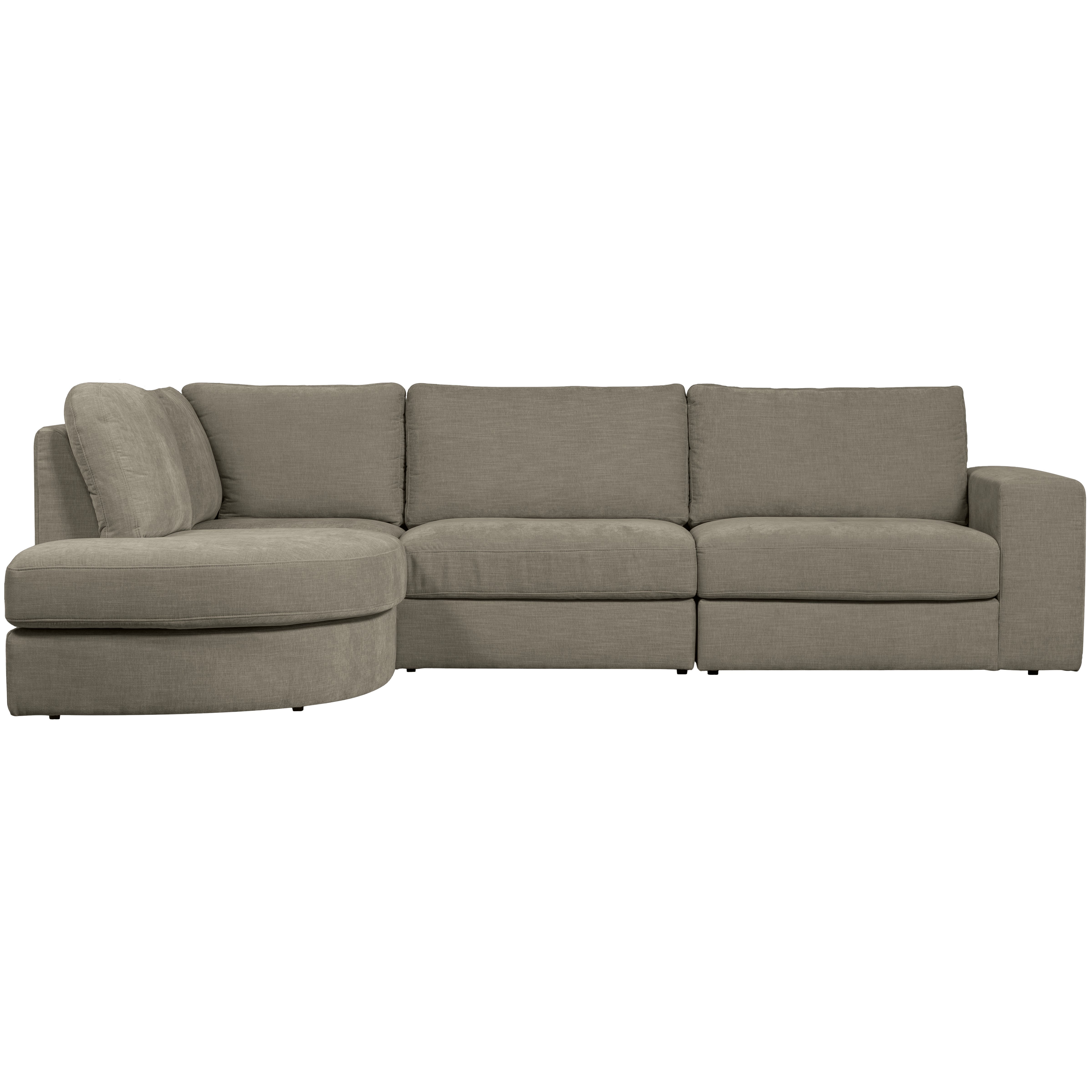 Corner sofa rounding left