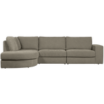 Corner sofa rounding left