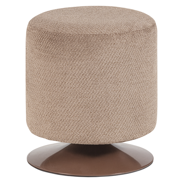 Bild von ISLEN HOCKER WITH DREHFUSS BOUCLÉ BRAUN