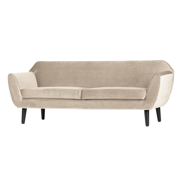 Image of ROCCO SOFA 187 CM VELVET OFF WHITE [fsc]