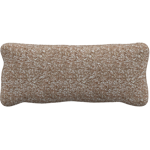 Image of BEAN CUSHION LIGHT BROWN MELANGE