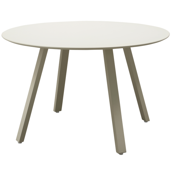 Image of AUKE OUTDOOR TABLE ALUMINIUM MIST 75xØ120CM