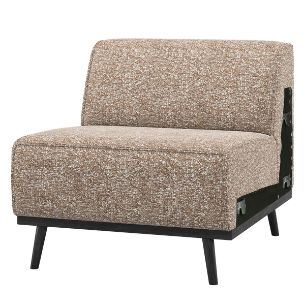 Image of STATEMENT 1-SEATER ELEMENT LIGHT BROWN MELANGE