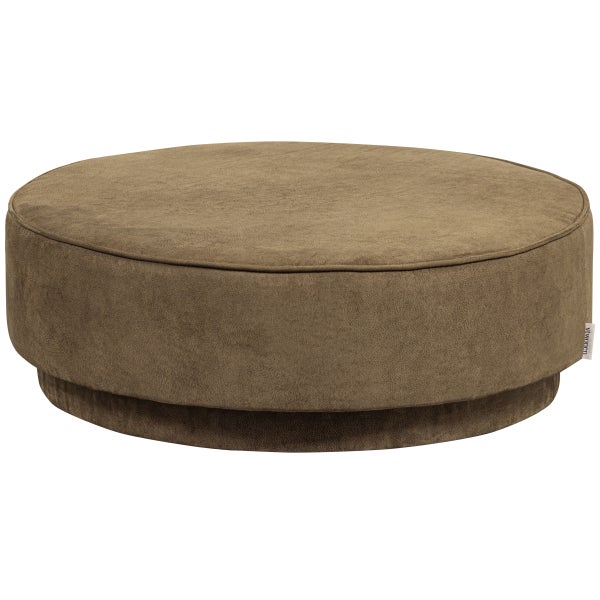 Image of PEARL XL POUF SKIN OLIVE GREEN