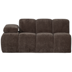 Élément 1.5 places avec accoudoir à gauche