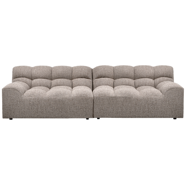 Image of ALLURE 3-SEATER WOVEN CLAY MELANGE