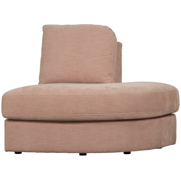 Image of FAMILY 1-SEATER ELEMENT ROUND CORNER RIGHT PINK