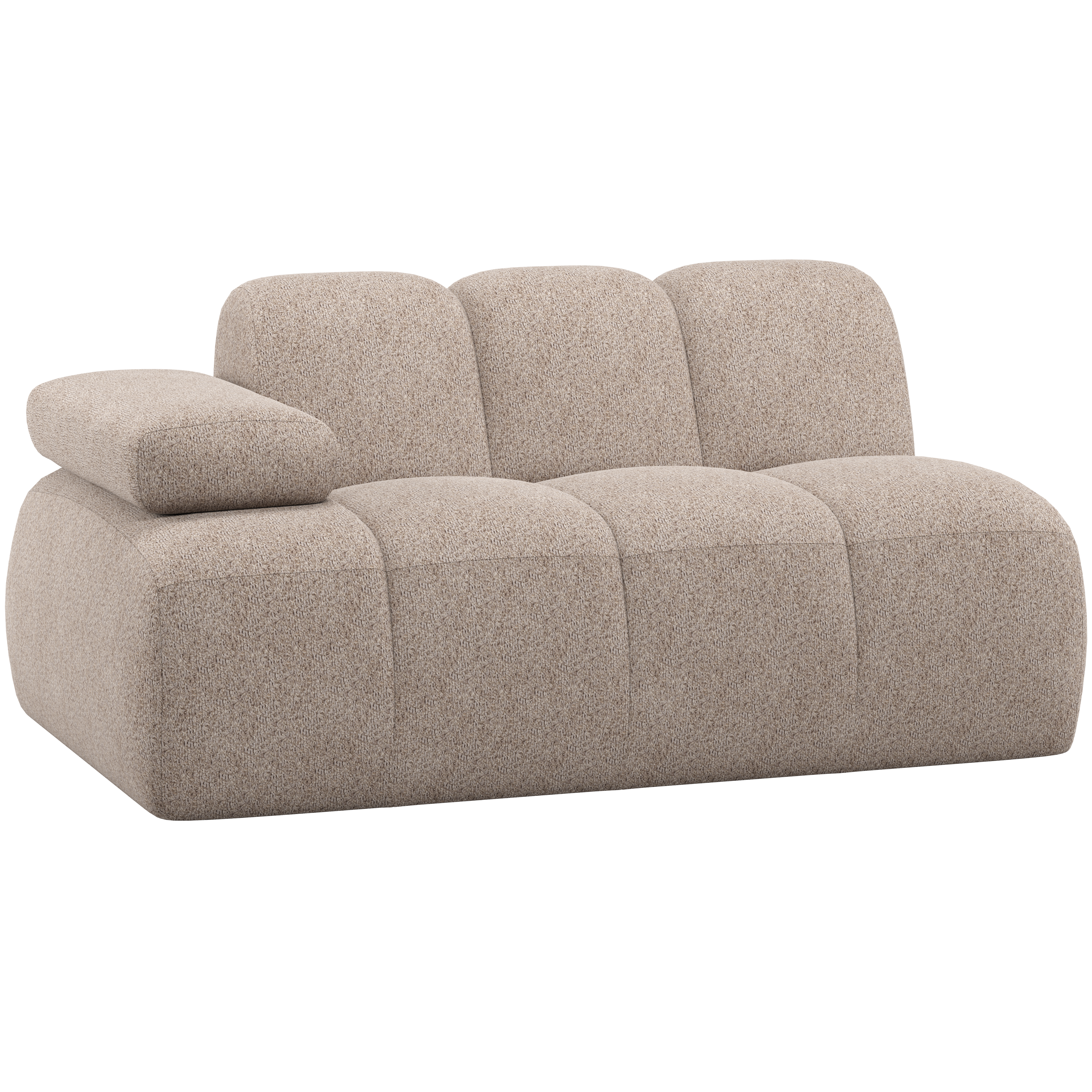 1,5-Sitzer Element mit Arm links