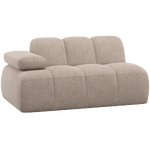 Élément 1.5 places avec accoudoir à gauche