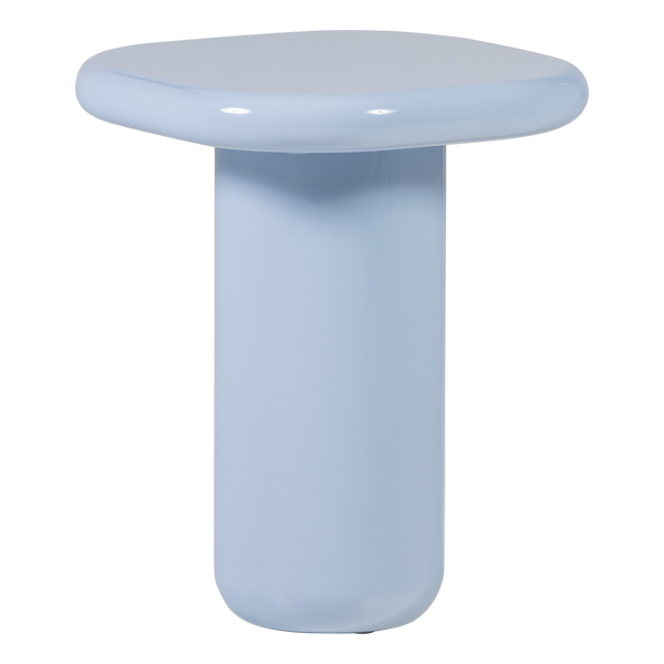Bild von ZAVA BEISTELLTISCH HOLZ HOCHGLANZ HELLBLAU [fsc]