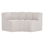 Banc à manger coin rond dossier