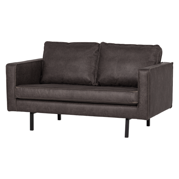 Image de RODEO CANAPE 2-PLACES ECO CUIR NOIR [fsc]