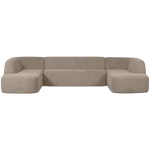 U-shaped sofa