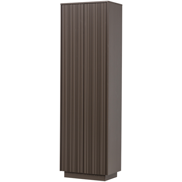 Image of NOVA HIGH STORAGE CABINET PINE TRUFFLE BROWN [fsc]