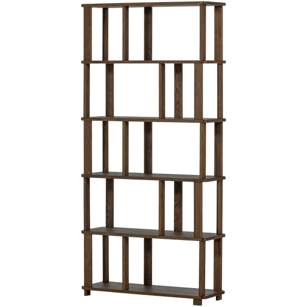 Image of RISS BOOKSHELF OAK NATURAL 186x90CM