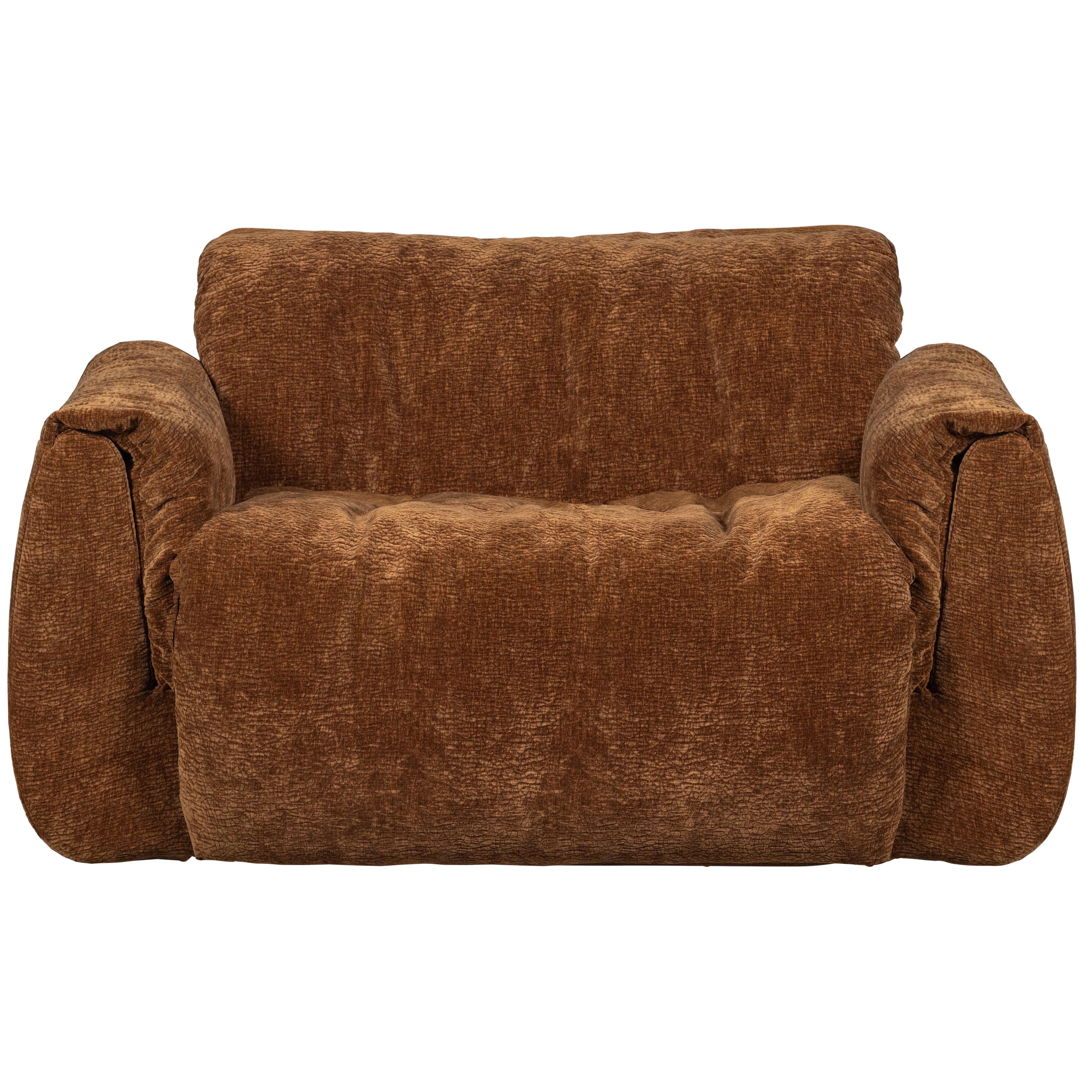 377525-MB-02_VS_WE_Baggy_loveseat_3D_chenille_middenbruin_F1.png?auto=webp&format=png&width=1500&height=1500