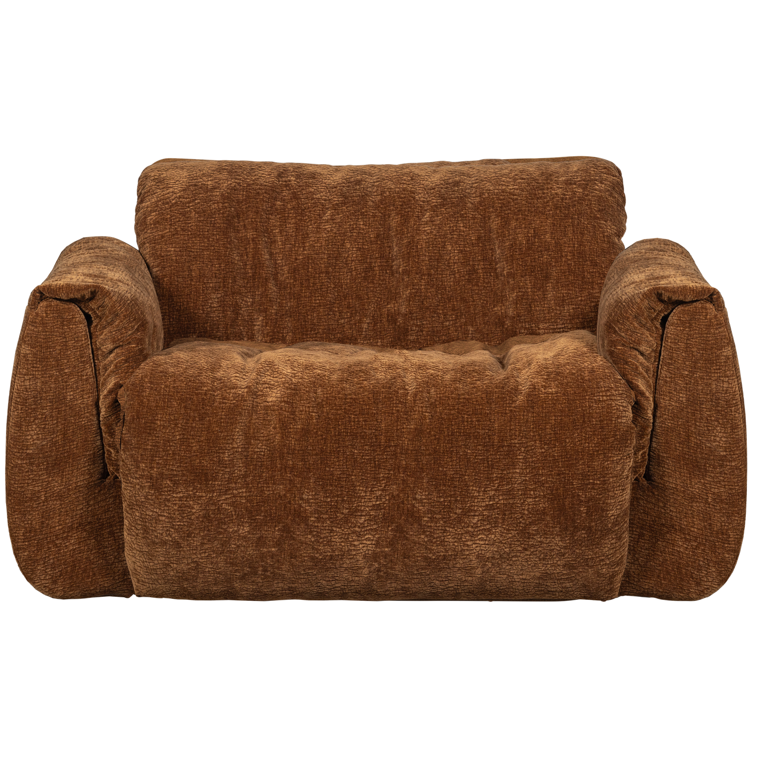 377525-MB-02_VS_WE_Baggy_loveseat_3D_chenille_middenbruin_F1.png?auto=webp&format=png&width=1500&height=1500