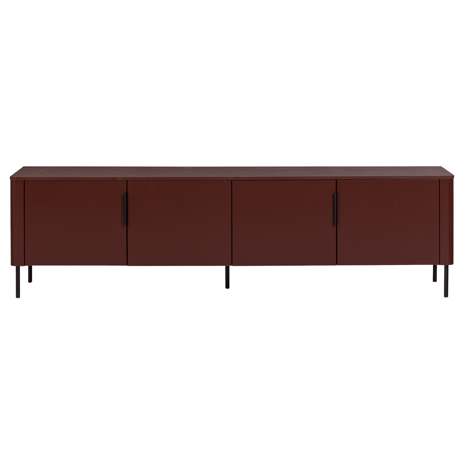 377594-BR_01_VS_Gunnar_tv_meubel_200cm_grenen_bordeauxrood_F1.png?auto=webp&format=png&width=1500&height=1500