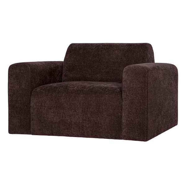 Afbeelding van UMINA FAUTEUIL SLUB CHENILLE BORDEAUXROOD [fsc]