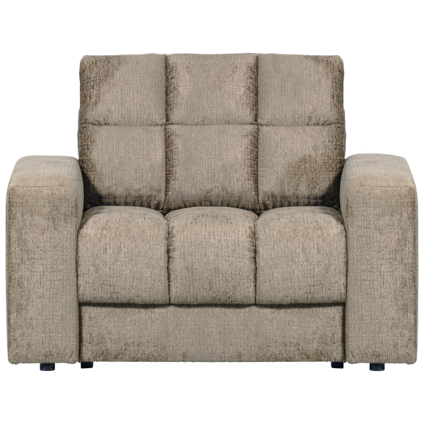 Image of SECOND DATE ARMCHAIR STRUCTURE VELVET WHEATFIELD
