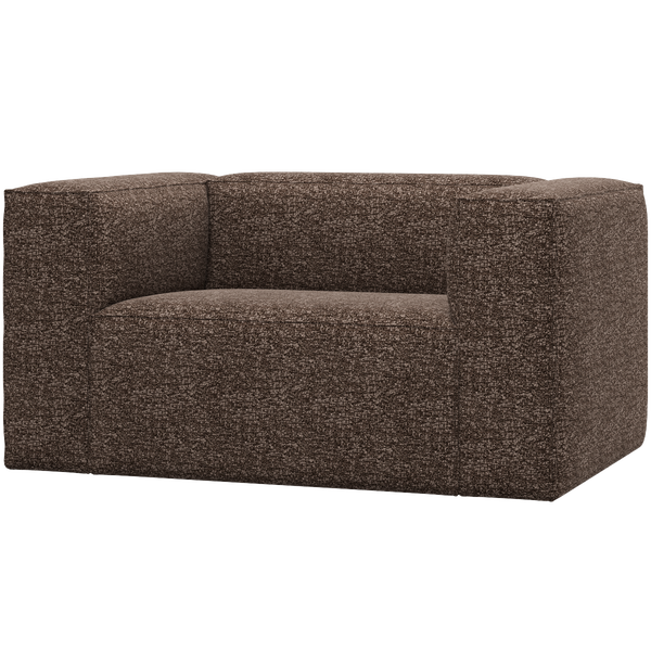 Image of BEAN ARMCHAIR BROWN MELANGE