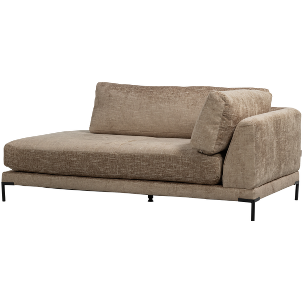 Image of COUPLE LOUNGE ELEMENT RIGHT MUD MELANGE