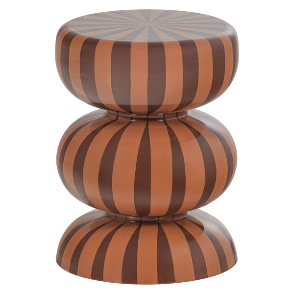 Image de RAVO TABLE D' APPOINT MÉTAL ROSE/BRUN