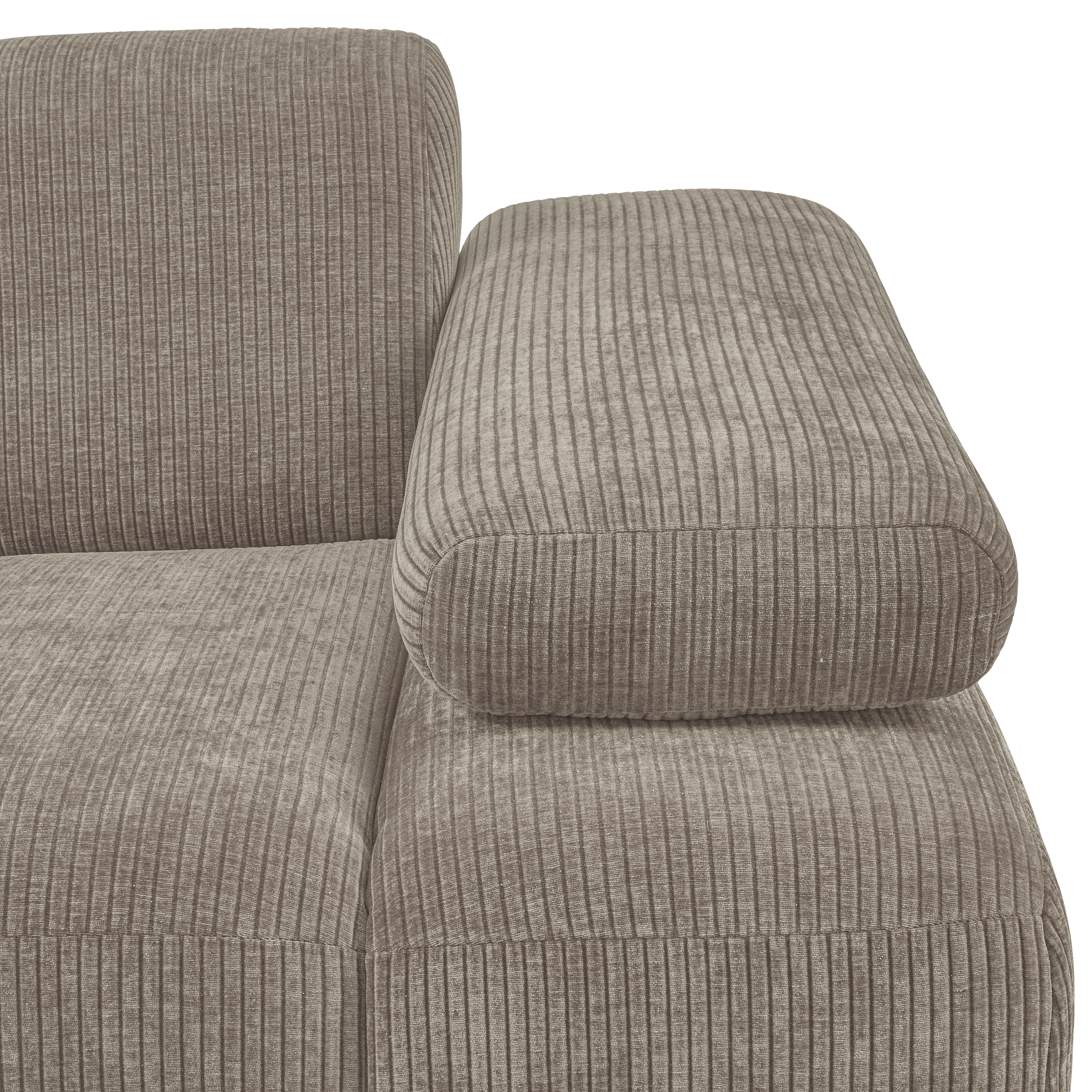 377453-D-01_VS_WE_Mojo_1_zits_met_arm_rechts_geweven_ribstof_donker_zand_detail.png?auto=webp&format=png&width=1500&height=1500