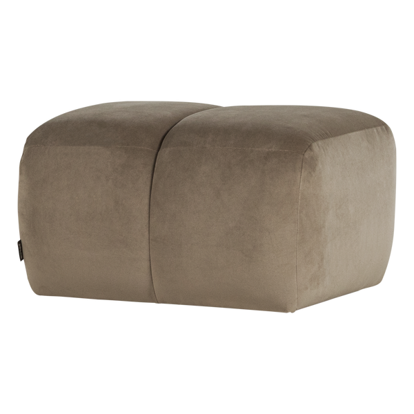 Image of MOJO POUF VELVET KHAKI [fsc]