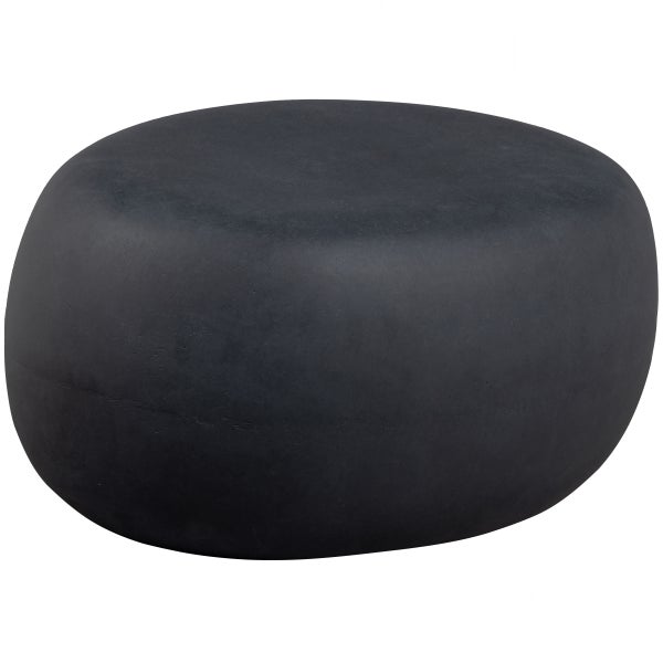 Image of PEBBLE COFFEE TABLE ANTHRACITE 31x65x49