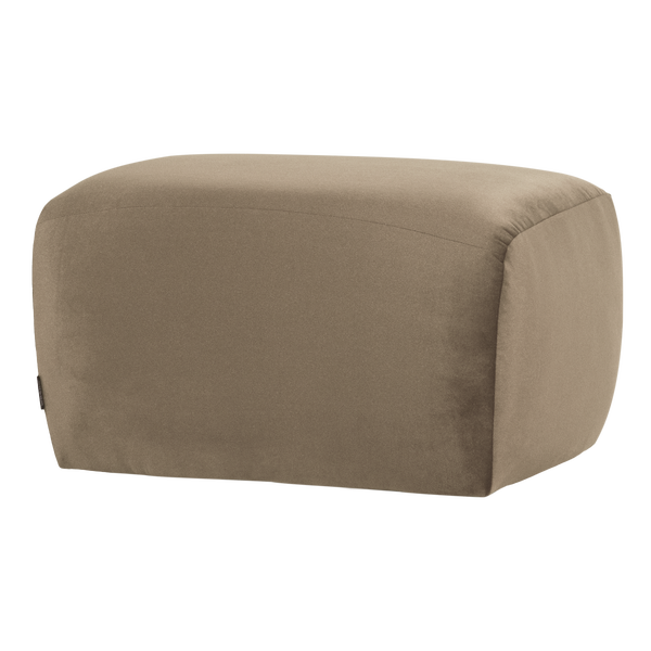 Image de MOJO BASE POUF VELOURS KHAKI [fsc]