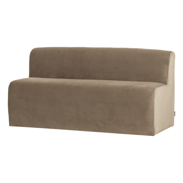 Image de MOJO BASE BANC À MANGER 164 CM AVEC VELOURS KHAKI [fsc]