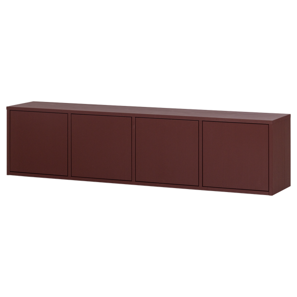 Image of MEREL TV UNIT PINE BURGUNDY RED [fsc]
