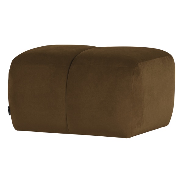 Image of MOJO POUF VELVET HONEY YELLOW [fsc]