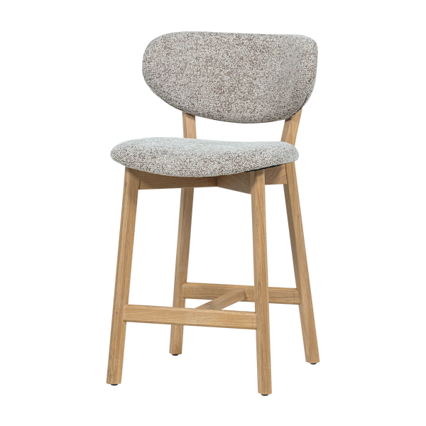 Bild von UDAR BARHOCKER NATUR MIT HOLZRAHMEN NATUR [fsc]